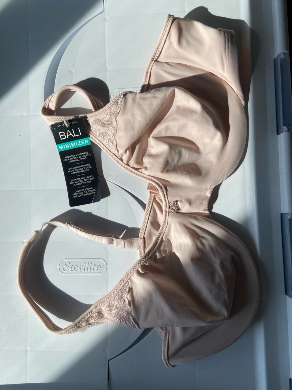 36 Bali Minimizer Underwire Bra - Light Blush